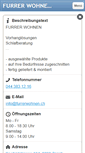 Mobile Screenshot of furrerwohnen.ch
